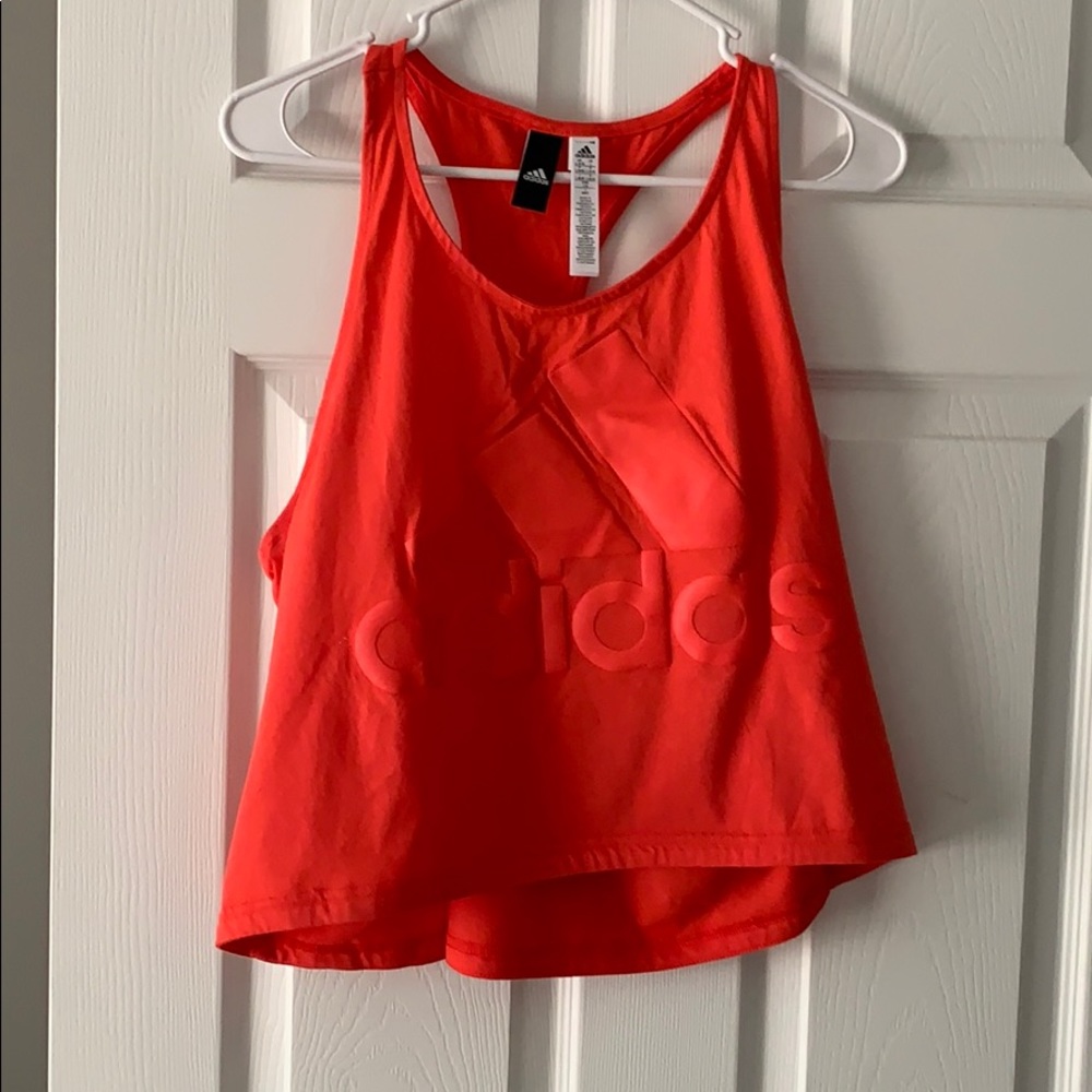 Adidas Orange Tank Top